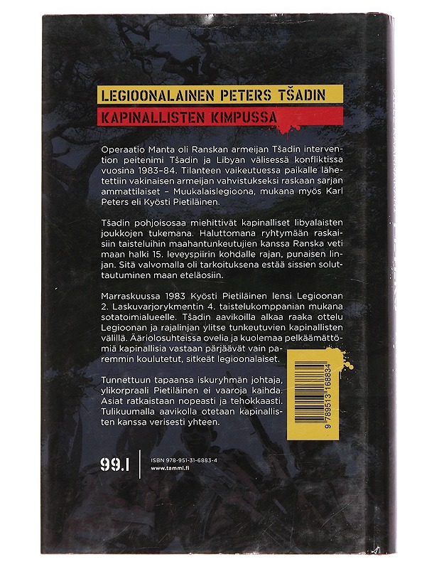 Legioonalainen Peters : aavikon kettu - Pietiläinen, Kyösti - Elämäkerrat ja muistelmat - 10105443498 - 1