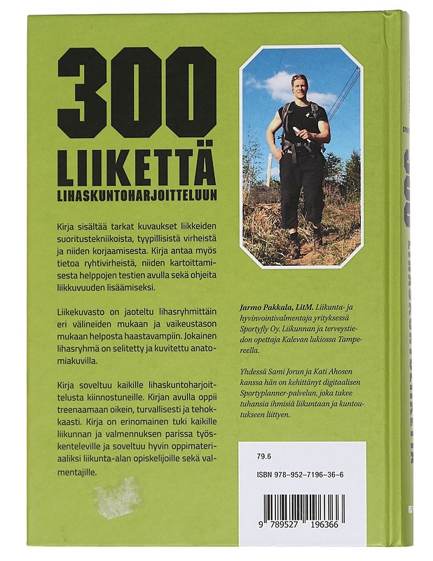 300 lihaskuntoliikettä : Sportyplanner - Pakkala, Jarmo - Tietokirjat ja oppaat - 10105443502 - 1