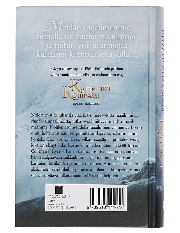 Universumien tomu - 1 Kultainen kompassi - Pullman, Philip - Fantasia- ja scifi - 10105443509 - 1