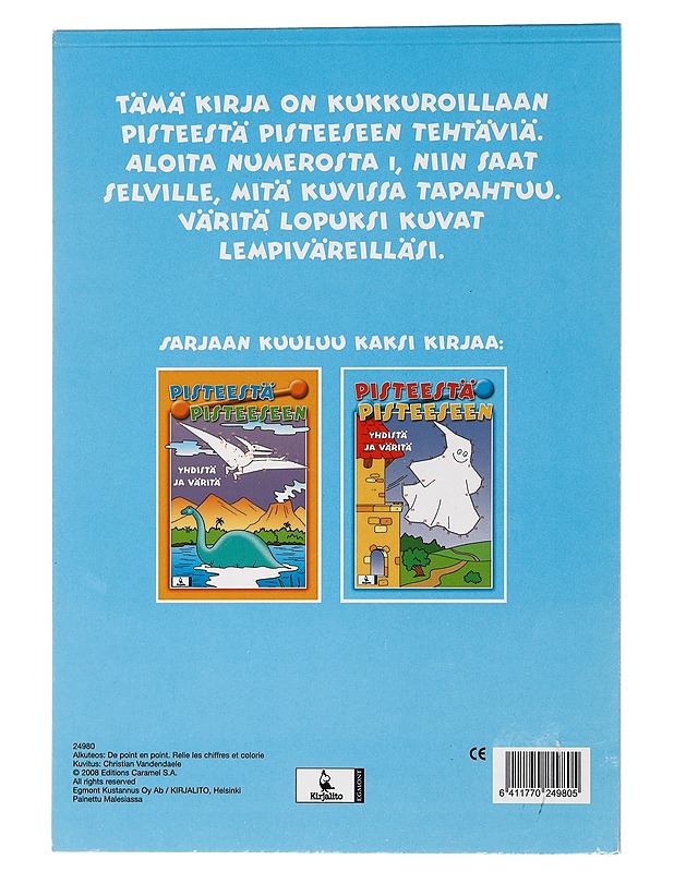 Pisteestä Pisteeseen : Yhdistä ja Väritä - Lastenkirjat - 10105443526 - 1