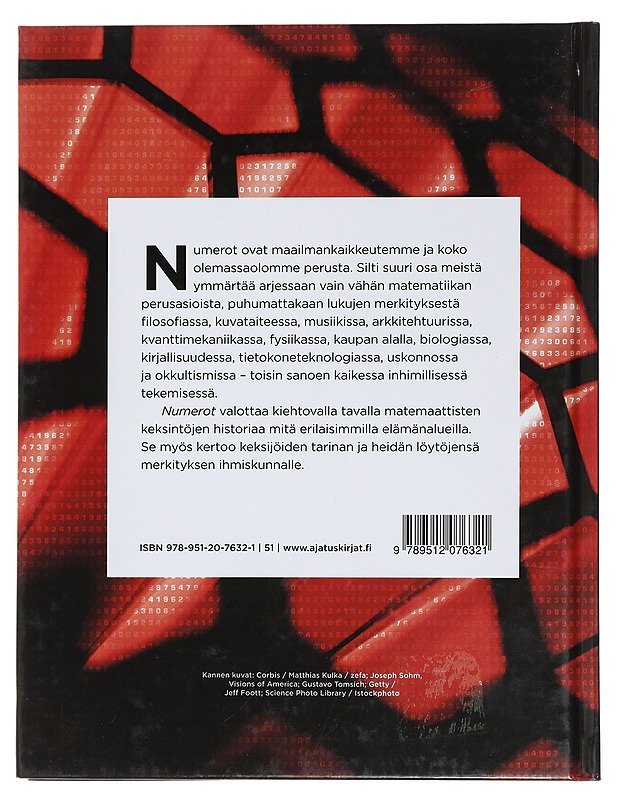 Numerot : kuinka matematiikka muutti maailmaa - Bentley, Peter J. - Historiakirjat - 10105443532 - 1