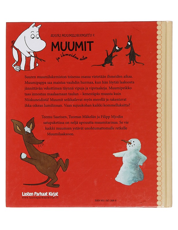 Suuri Muumilukemisto 2 : Muumit ja ihmeiden aika - Saarinen, Teemu - Lastenkirjat - 10105443544 - 1