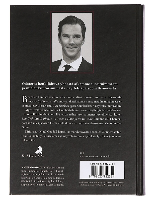 Benedict Cumberbatch : henkilökuva - Goodall, Nigel - Elämäkerrat ja muistelmat - 10105443552 - 1