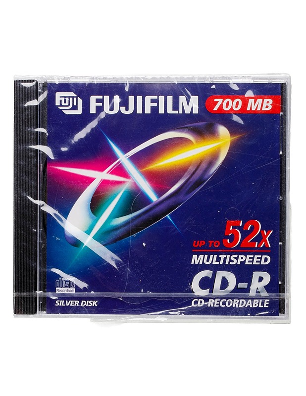 FUJIFILM CD-R 700 MB 52x Multispeed tallennettava cd-levy - CD-levyt - 10105443559 - 0