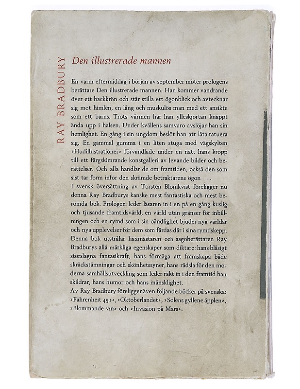 Den illustrerade mannen - Bradbury, Ray - Romaanit ja novellit - 10105443576 - 1