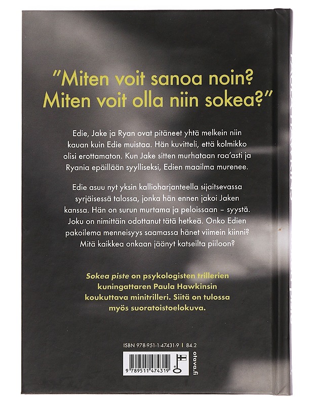 Sokea piste - Hawkins, Paula - Jännitys ja dekkarit - 10105443623 - 1