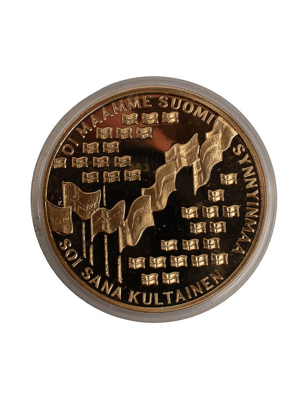 SUOMEN MONETA Suomi 100 muistomitali - Koriste-esineet - 10105443640 - 2