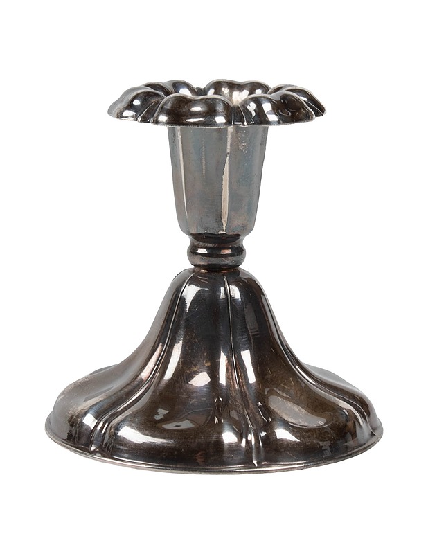 BISMARCK-KORU hopeiset kynttilänjalat, 2 kpl - Kynttilänjalat - 10105443648 - 2