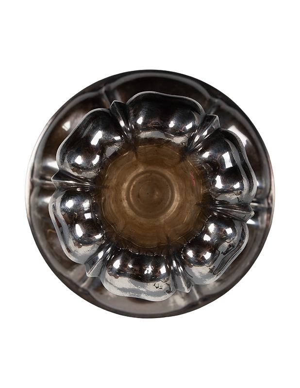 BISMARCK-KORU hopeiset kynttilänjalat, 2 kpl - Kynttilänjalat - 10105443648 - 3