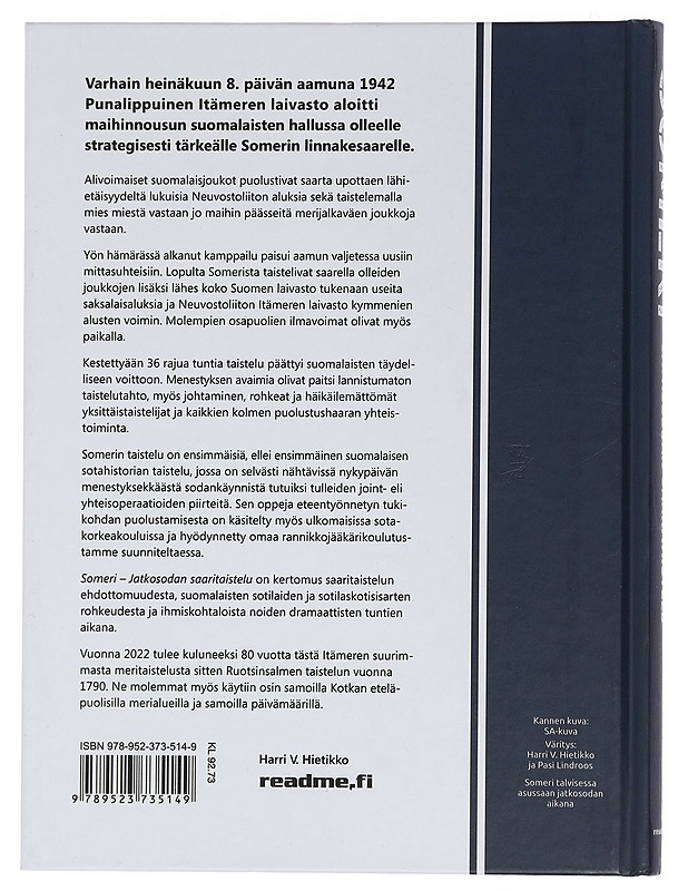 Someri : jatkosodan saaritaistelu - Harri V. Hietikko - Historiakirjat - 10105443679 - 1