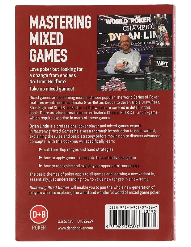 Mastering Mixed Games: Winning Strategies for Draw, Stud and Flop Games - Linde, Dylan - Tietokirjat ja oppaat - 10105443713 - 1