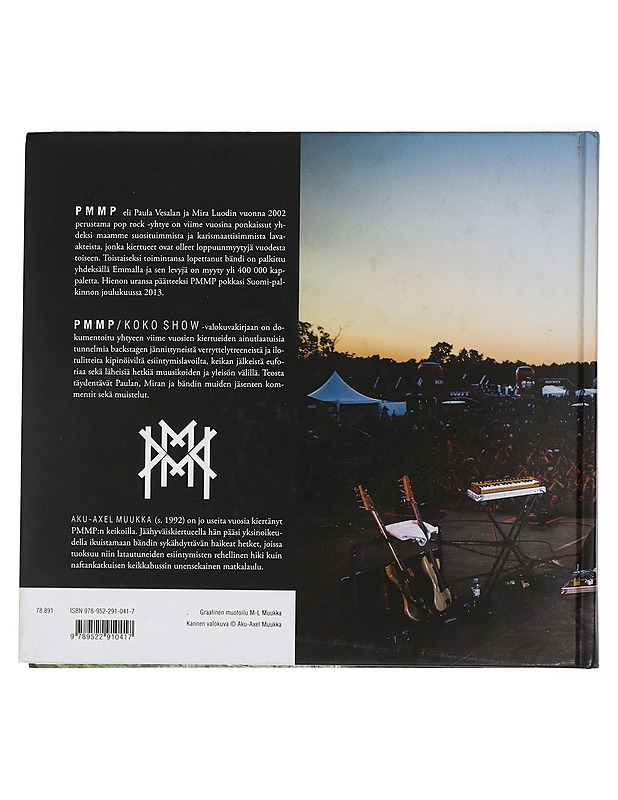 PMMP : koko show - Aku-Axel Muukka - Musiikki- ja elokuvakirjat - 10105443732 - 1