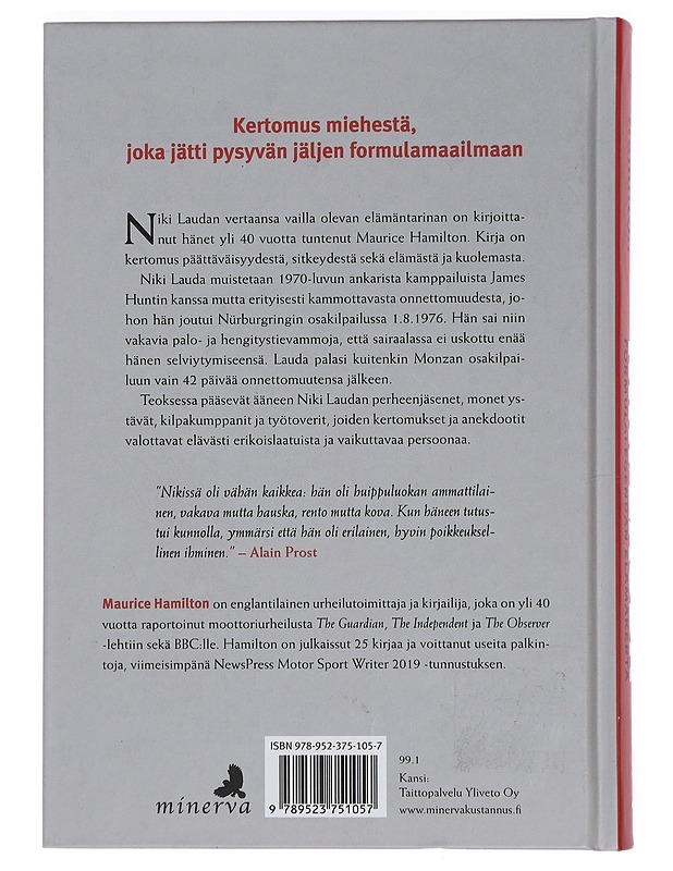 Niki Lauda : formulalegendan elämäkerta - Hamilton, Maurice - Elämäkerrat ja muistelmat - 10105443743 - 1