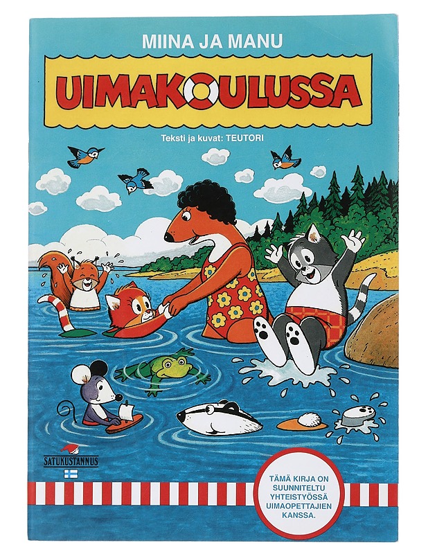 Miina ja Manu uimakoulussa - Teutori - Lastenkirjat - 10105443752 - 0