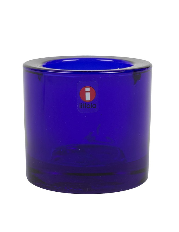 IITTALA Kivi kynttilälyhty, koboltinsininen - Designsuosikit - 10105443753 - 1
