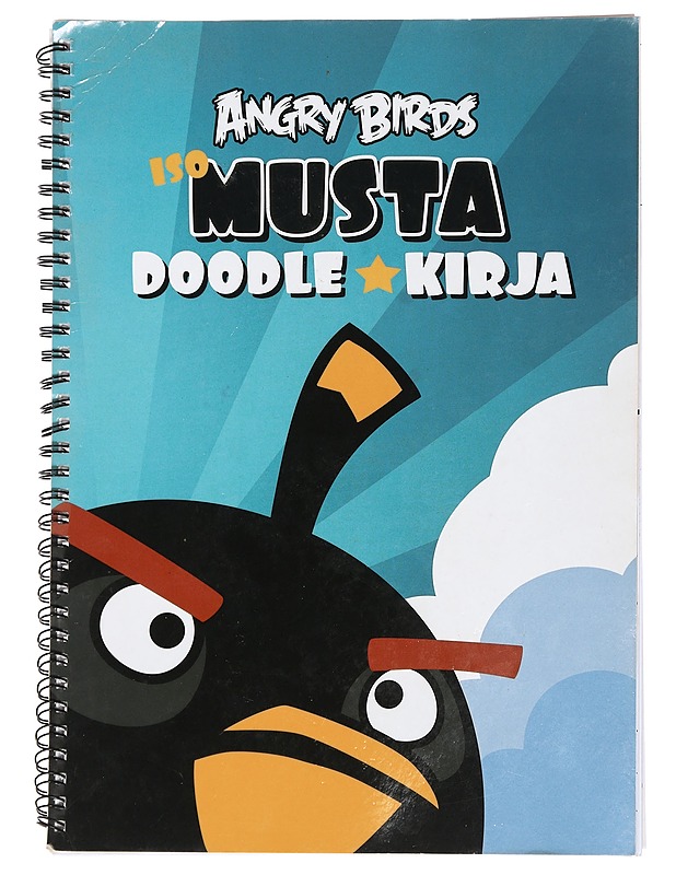 Angry Birds : Iso Musta Doodle Kirja - Lastenkirjat - 10105443774 - 0