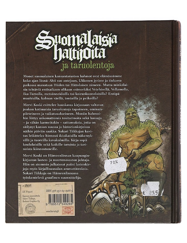 Suomalaisia haltijoita ja taruolentoja - Koski, Mervi - Romaanit ja novellit - 10105443778 - 1
