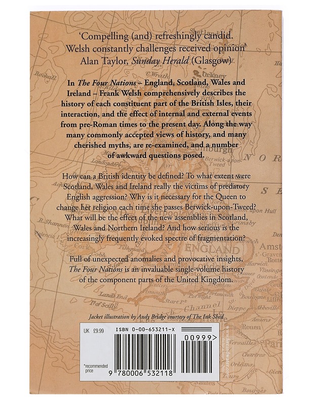 The four nations : a history of the United Kingdom - Frank Welsh - Historiakirjat - 10105443780 - 1