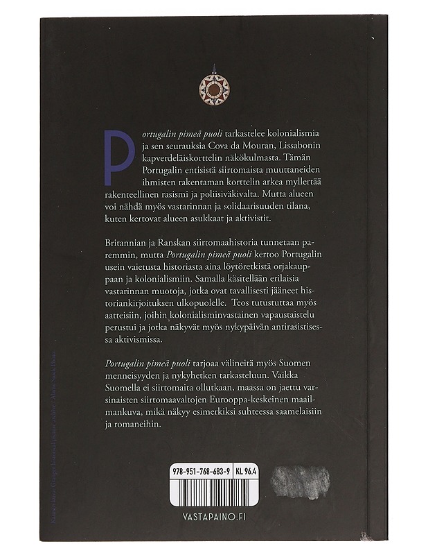 Portugalin pimeä puoli - Pöysä, Anna - Historiakirjat - 10105443785 - 1