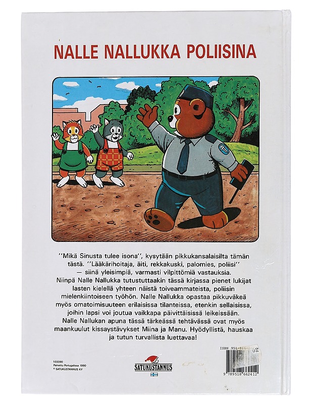 Nalle nallukka poliisina - Teutori - Lastenkirjat - 10105443788 - 1