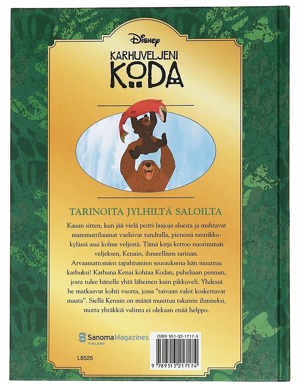 KARHUVELJENI KODA : TARINOITA JYLHILTÄ SALOILTA - KARHUVELJENI - Lastenkirjat - 10105443798 - 1