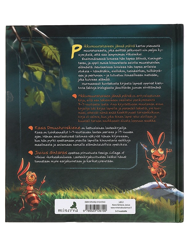 Pikkumuurahaisen jännä päivä - Dmuchovskien?, Rasa - Lastenkirjat - 10105443802 - 1