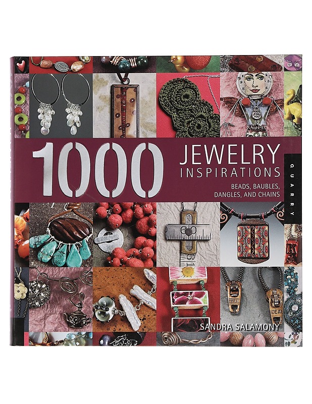 1000 jewelry inspirations : beads, baubles, dangles, and chains - Sandra Salamony - Harrastekirjat - 10105443808 - 0