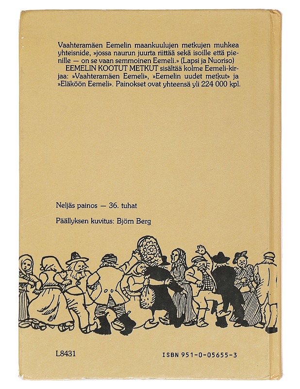 Eemelin kootut metkut - Lindgren, Astrid - Lastenkirjat - 10105443828 - 1