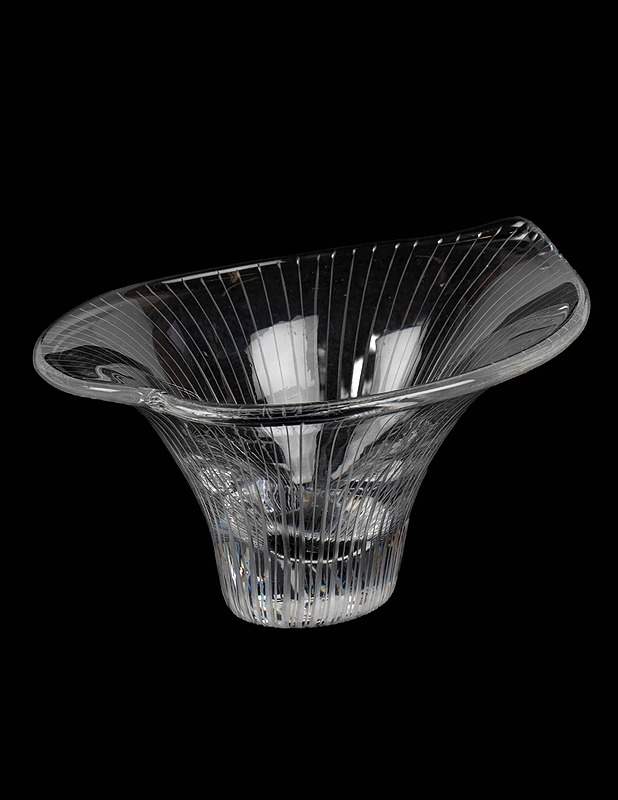 IITTALA  viivahiottu taidelasimalja - Designsuosikit - 10105443830 - 0