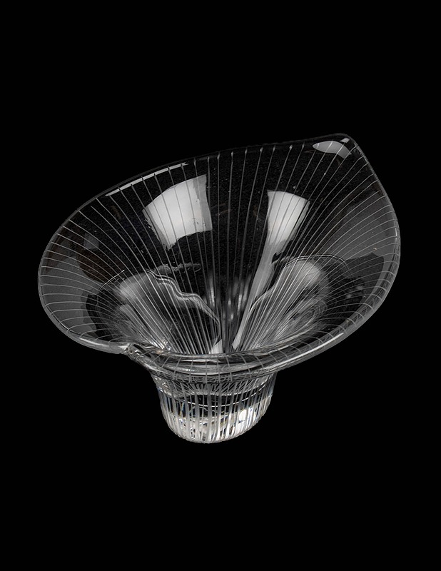 IITTALA  viivahiottu taidelasimalja - Designsuosikit - 10105443830 - 1