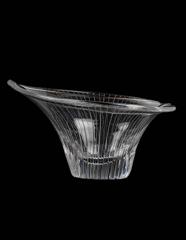 IITTALA viivahiottu taidelasimalja - Designsuosikit - 10105443830 - 2