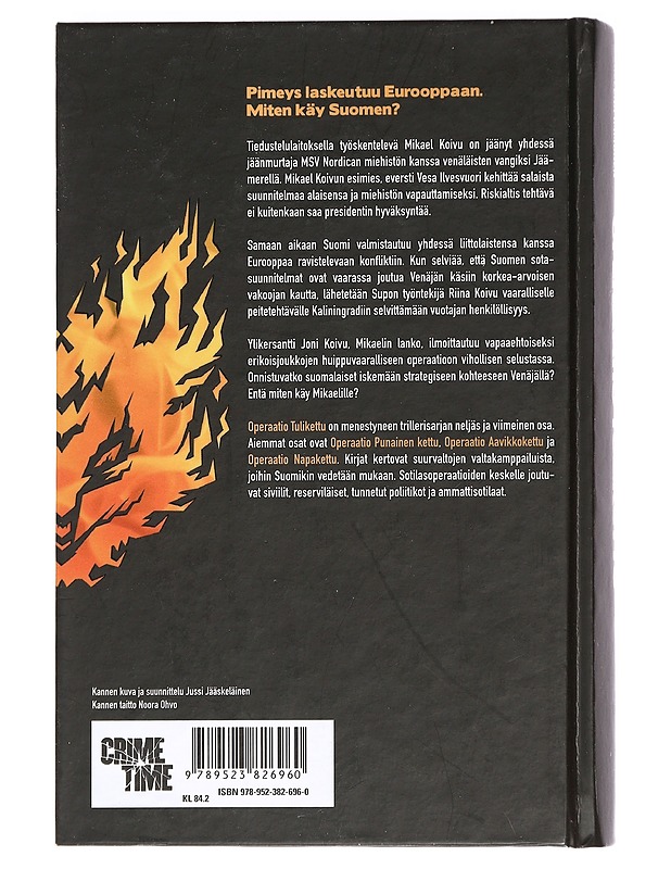 Operaatio Tulikettu - Helena Immonen - Romaanit ja novellit - 10105443860 - 1