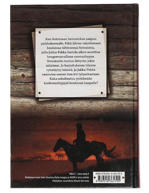 Nummelan ponitalli : Surmanhyppy - Jalo, Merja - Lastenkirjat - 10105443862 - 1