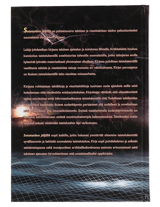 Sotataidon jäljillä : taktinen ja viestitaktinen taito taistelukentällä - Rantapelkonen, Jari - Tietokirjat ja oppaat - 10105443887 - 1