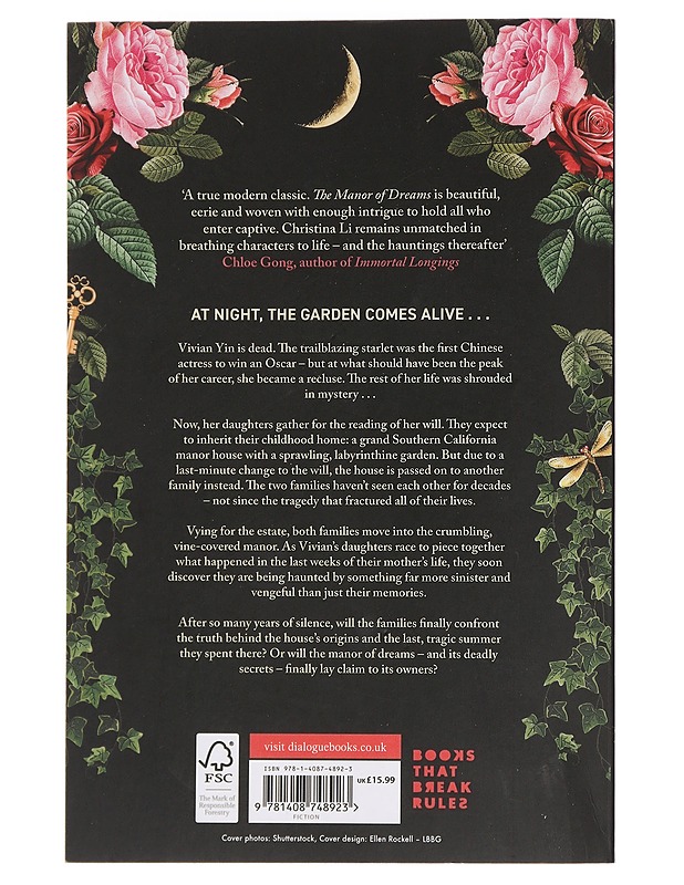 Manor of Dreams - Christina Li - Romaanit ja novellit - 10105443892 - 1