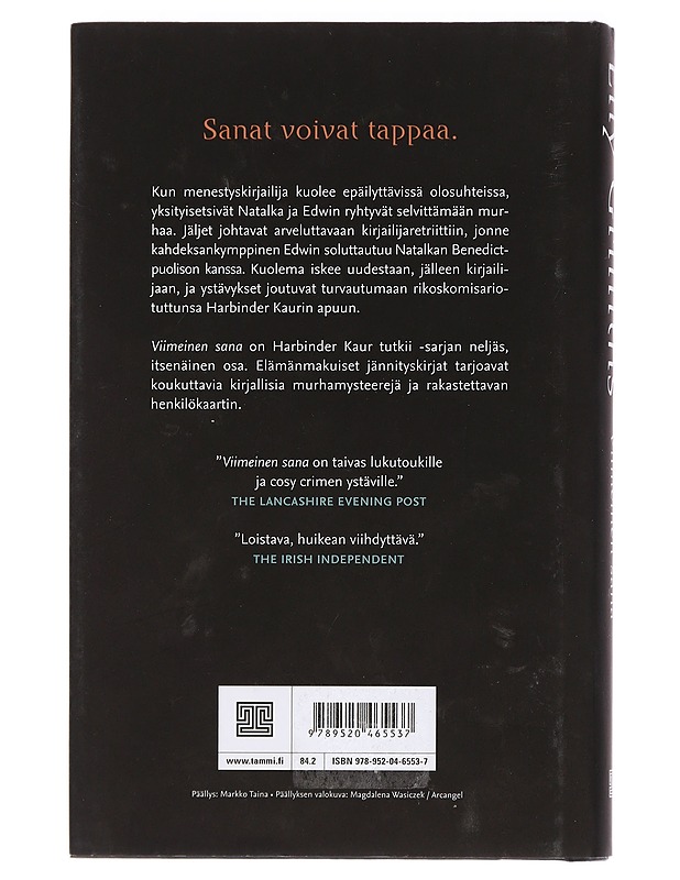 Viimeinen sana - Griffiths, Elly - Romaanit ja novellit - 10105443913 - 1