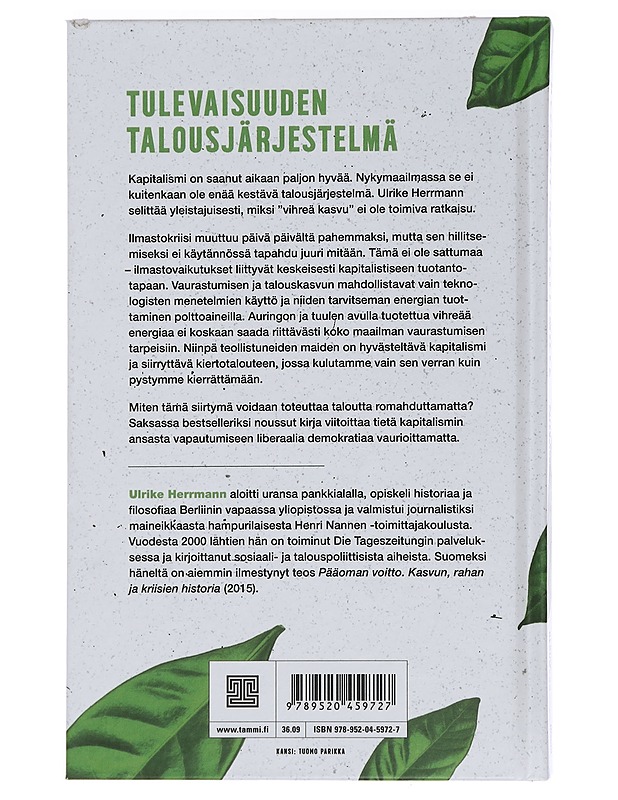 Hyvästit kapitalismille : miten elämme tulevaisuudessa - Herrmann, Ulrike - Tietokirjat ja oppaat - 10105443922 - 1