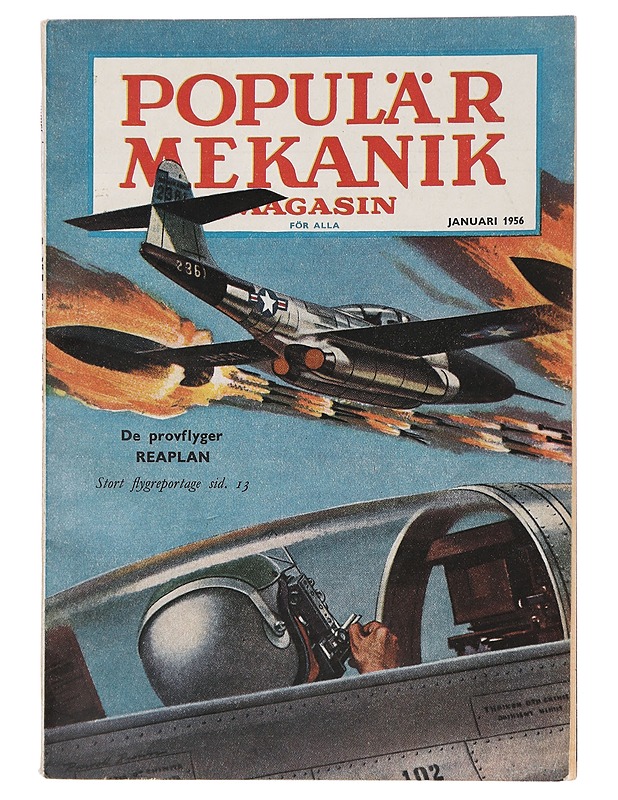 Popular Mekanik Magasin. - Januari 1956 - Lehdet - 10105443937 - 0