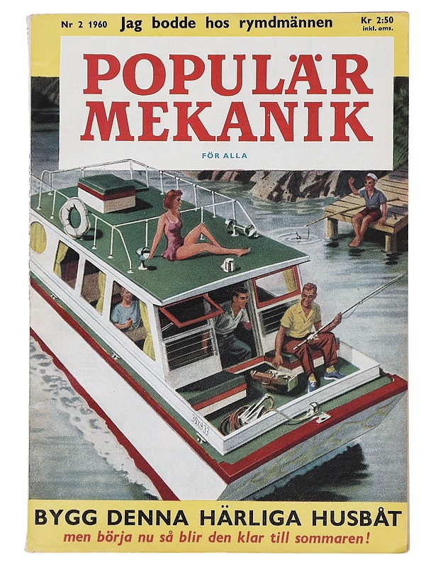 Populär Mekanik Magasin. - Nr 2 1960 - Lehdet - 10105443941 - 0