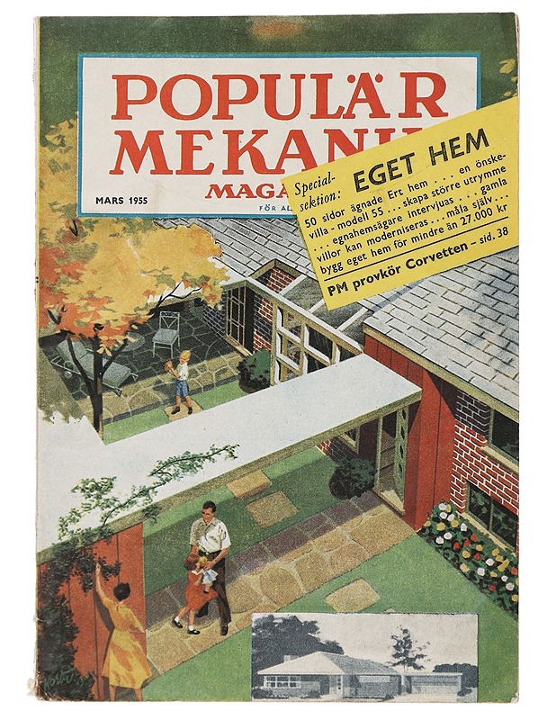 Populär Mekanik Magasin. - Mars 1955 - Lehdet - 10105443945 - 0
