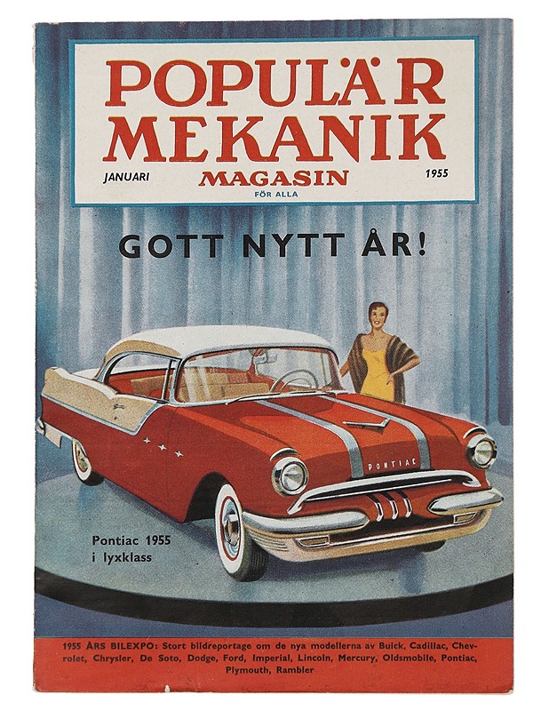 Populär Mekanik Magasin : Gott nytt år - Januari 1955 - Lehdet - 10105443949 - 0