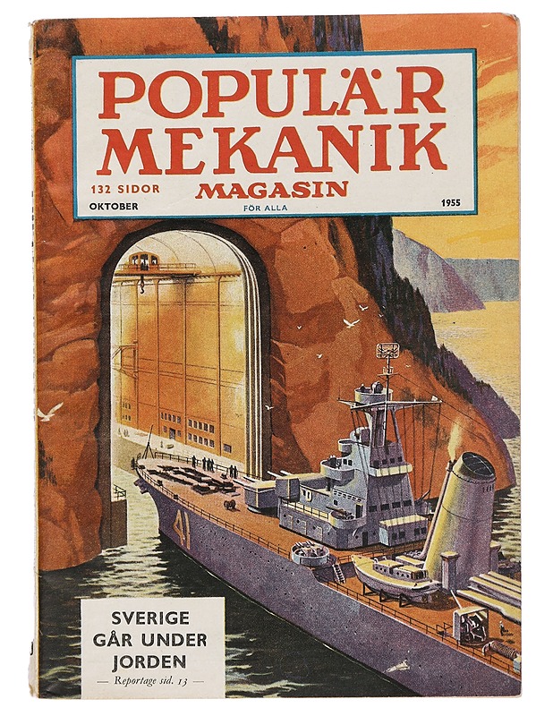 Populär Mekanik Magasin. - Oktober 1955 - Lehdet - 10105443953 - 0