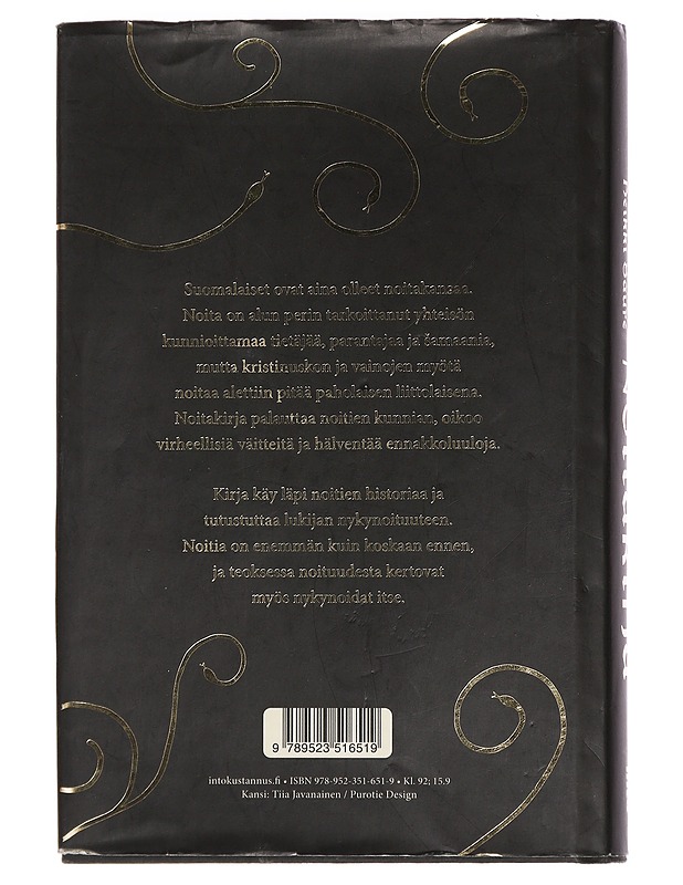 Noitakirja : nykynoidat ja noitien historiaa - Kuparikettu - Historiakirjat - 10105443959 - 1