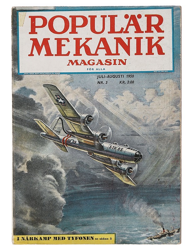 Populär Mekanik Magasin. - Juli - Augusti 1950 - Lehdet - 10105443961 - 0