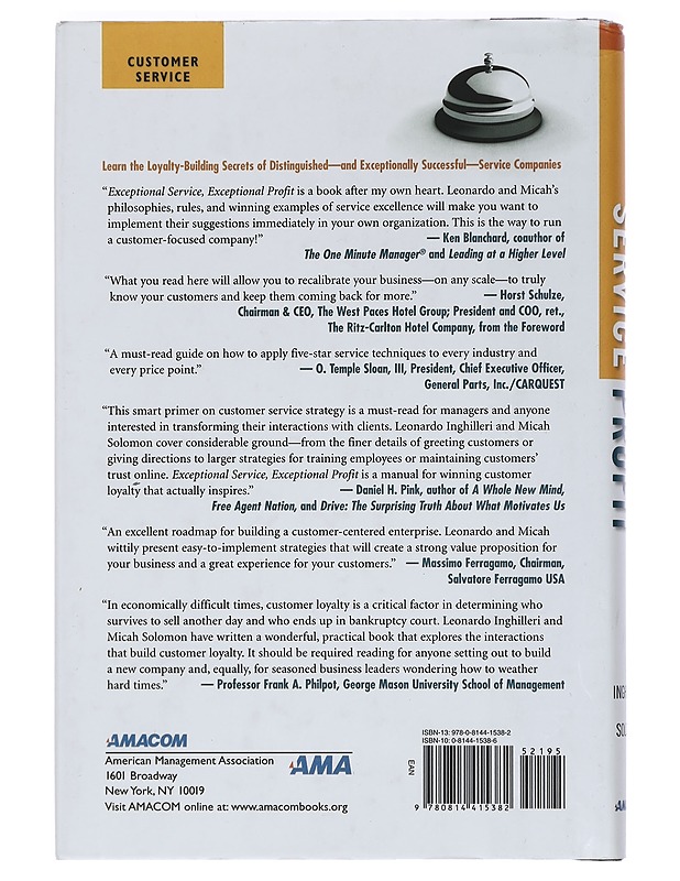Exceptional Service, Exceptional Profit: The Secrets of Building a Five-Star Customer Service Organization - Inghilleri, Leonardo ; Solomon, Micah - Tietokirjat ja oppaat - 10105443979 - 1