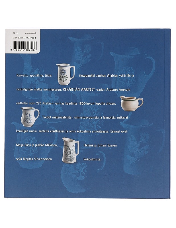 Arabian kannuja - Kumela, Marjut - Historiakirjat - 10105443972 - 1