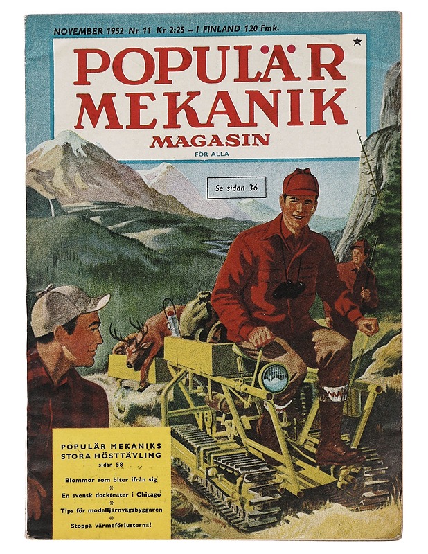  Populär Mekanik Magasin Nr 11 - November 1952 - Lehdet - 10105443973 - 0