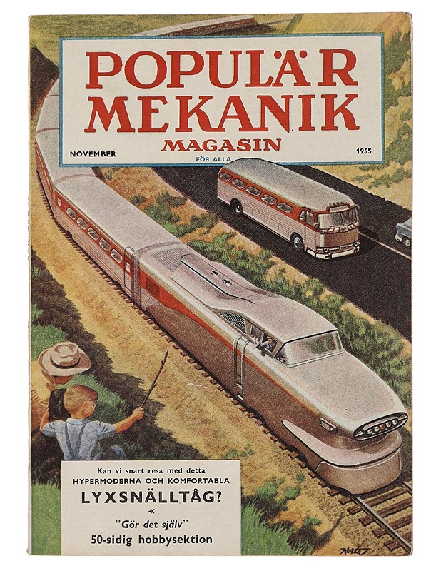 Populär Mekanik Magasin. - November 1955 - Lehdet - 10105443989 - 0