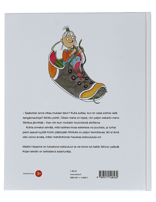 Mintun esikoulukirja - Harjanne, Maikki - Lastenkirjat - 10105444010 - 1