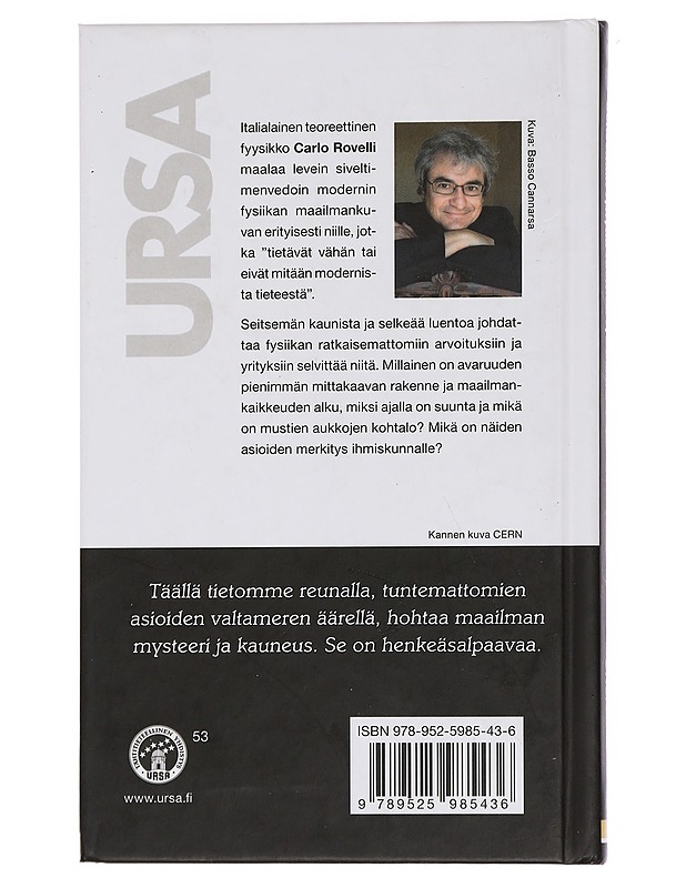 Seitsemän lyhyttä luentoa fysiikasta - Rovelli, Carlo - Tietokirjat ja oppaat - 10105444015 - 1